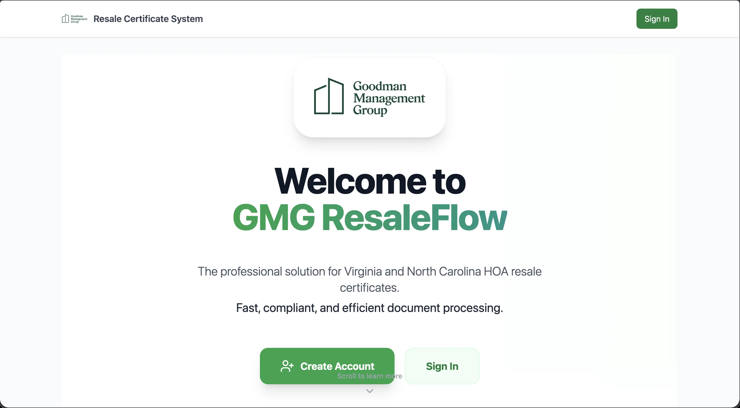 GMG Resale App
